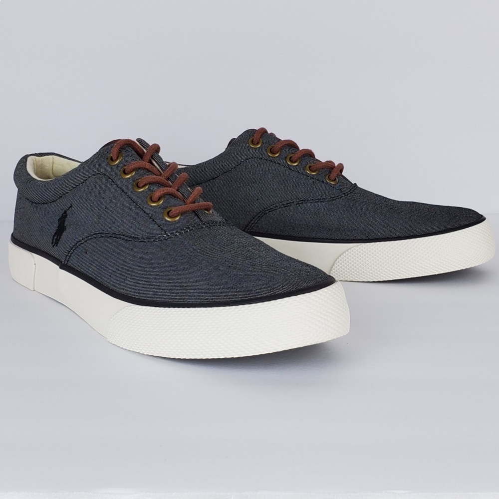 New Polo ralph lauren forestmont denim sneakers